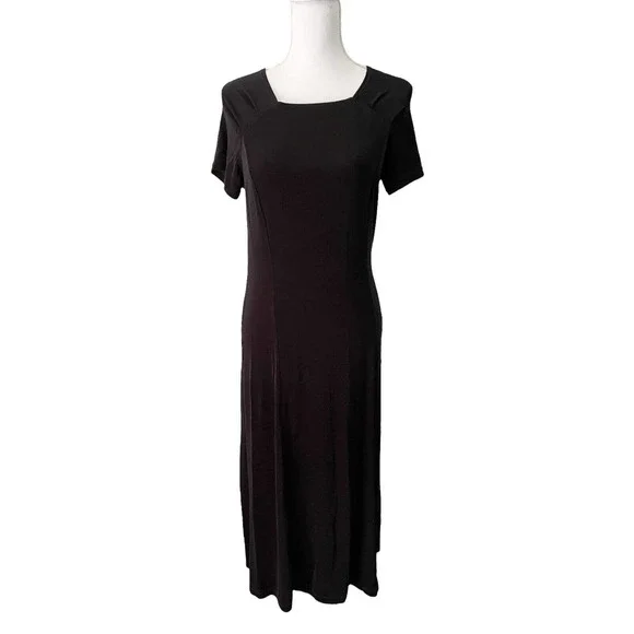 chinese dress ladies Vintage 1980s-1990s Coldwater Creek Lilac Lilen Maxi Dress
